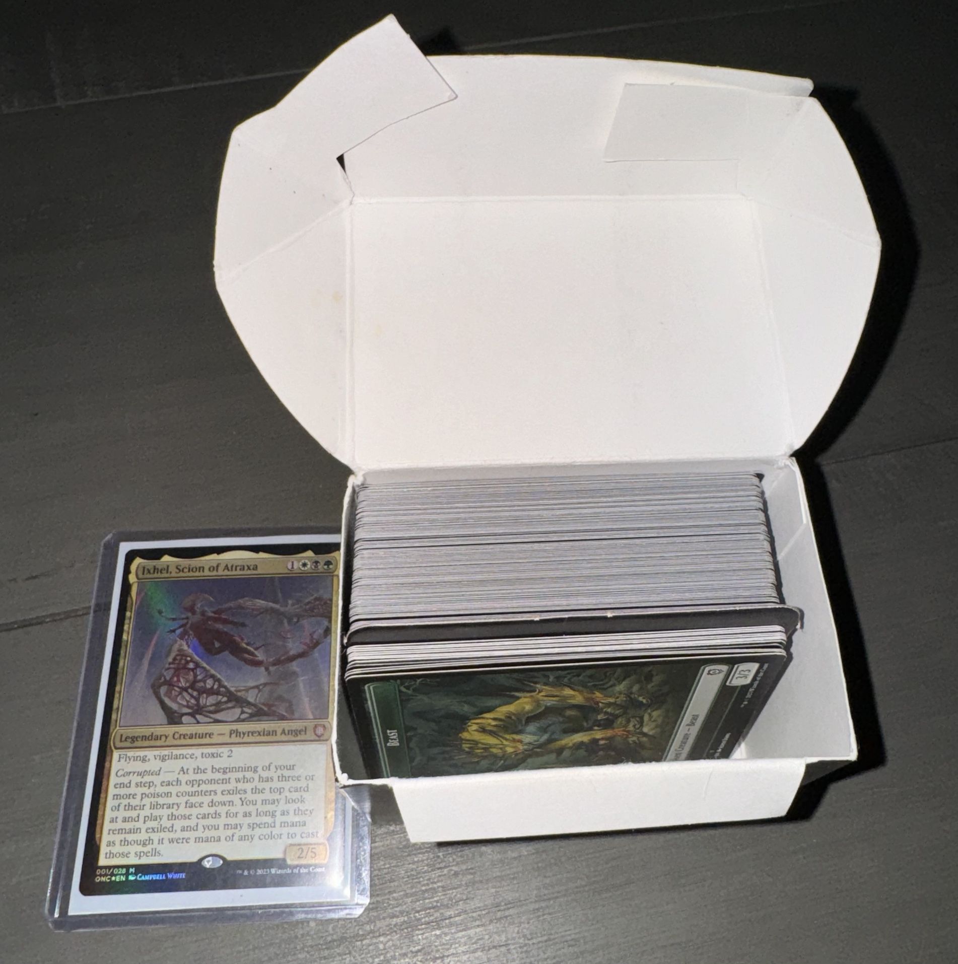 mtg ixhel commander deck Magic: The Gathering Phyrexia: All Will Be One Commander Deck – Travelling  Man UK main image 0
