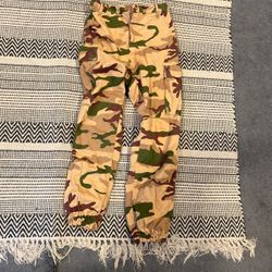 Rare Italian Army Mimetico Deserto Pants (Jogger) Size 29W29L