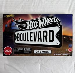 2025 Hot Wheels Boulevard 25 Car Factory Complete Set JFM00 Toy New Premium 1:64
