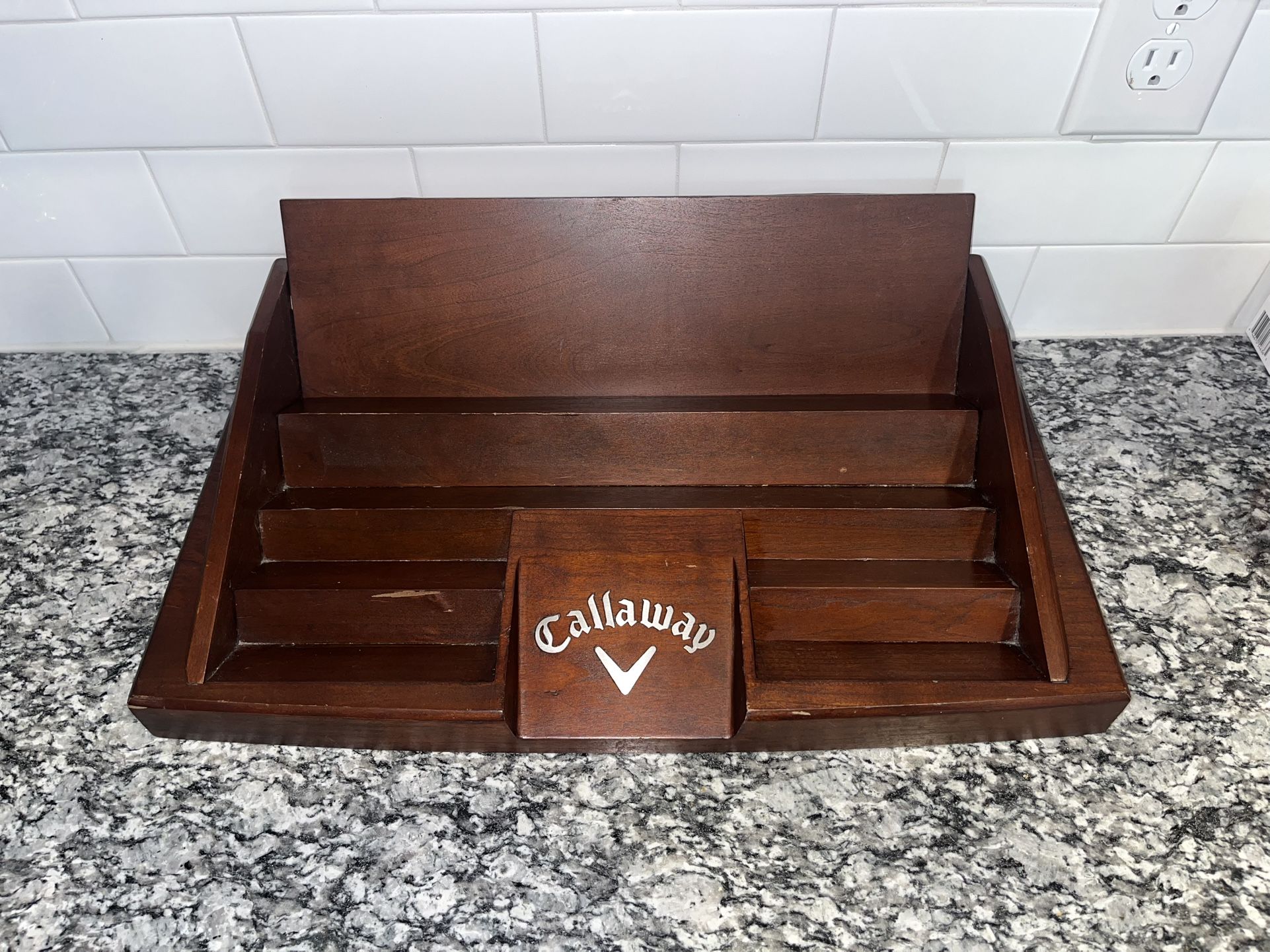 RARE wooden Callaway Display 