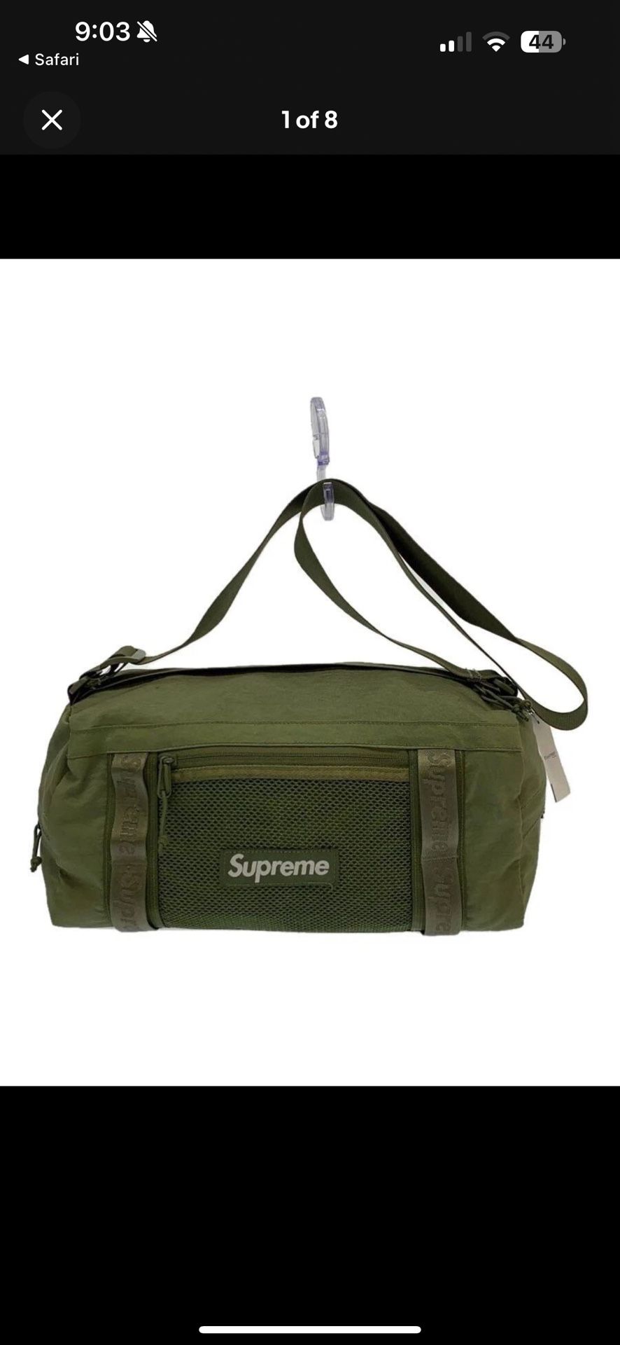 Supreme FW20 Mini Duffle Bag ミニダッフル ブラック Supreme 20FW