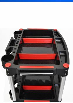 LUXOR MC-3 Mechanic's Three-Shelf Cart