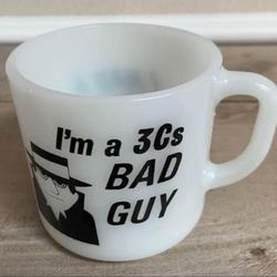 Vintage Anchor Hocking Bad Guy Mug Collectible just $10 