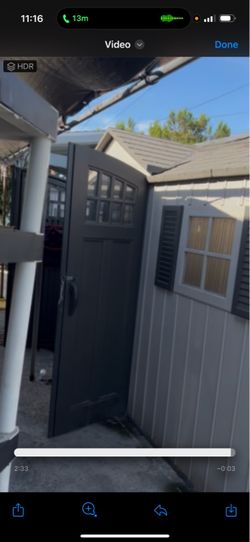 Storage shed