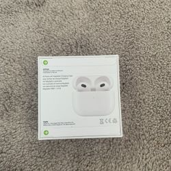 Airpods (3rd Generation) New Not Opened