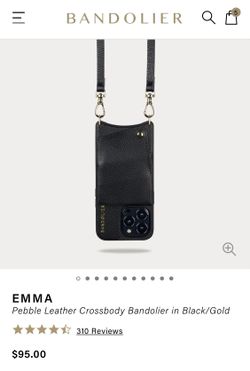 Bandolier Emma Pebble Leather Crossbody 11 Pro *** Brand NEW ***