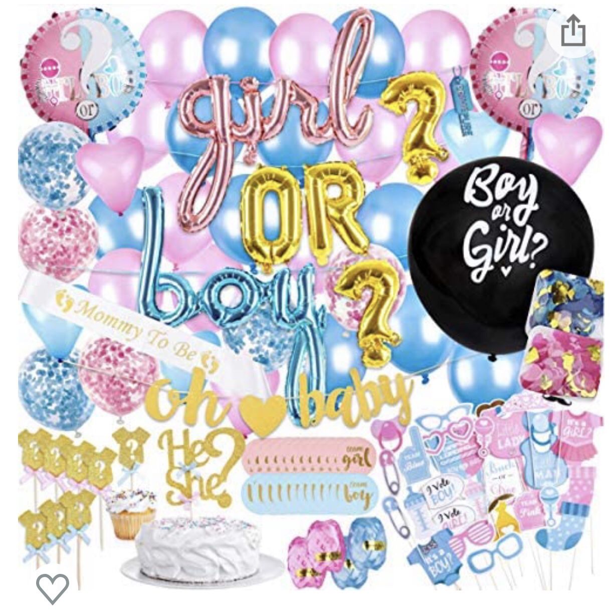 Gender Reveal Kit