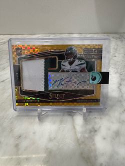 Rookie patch auto Micheal Carter /10 !!