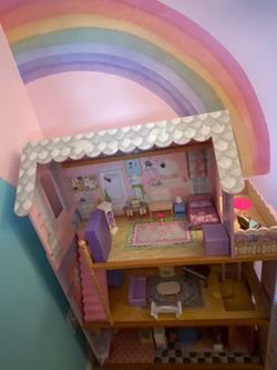 Garden Barbie Mansion Doll house