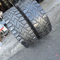 Only Used Tires Lt37x12.50r17  Toyo RT Open Country $250.00 both