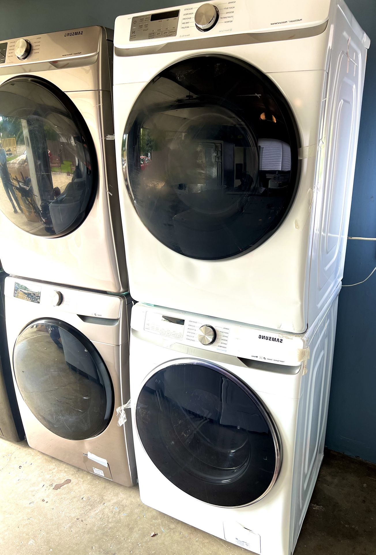 New Washer And Dryer Set