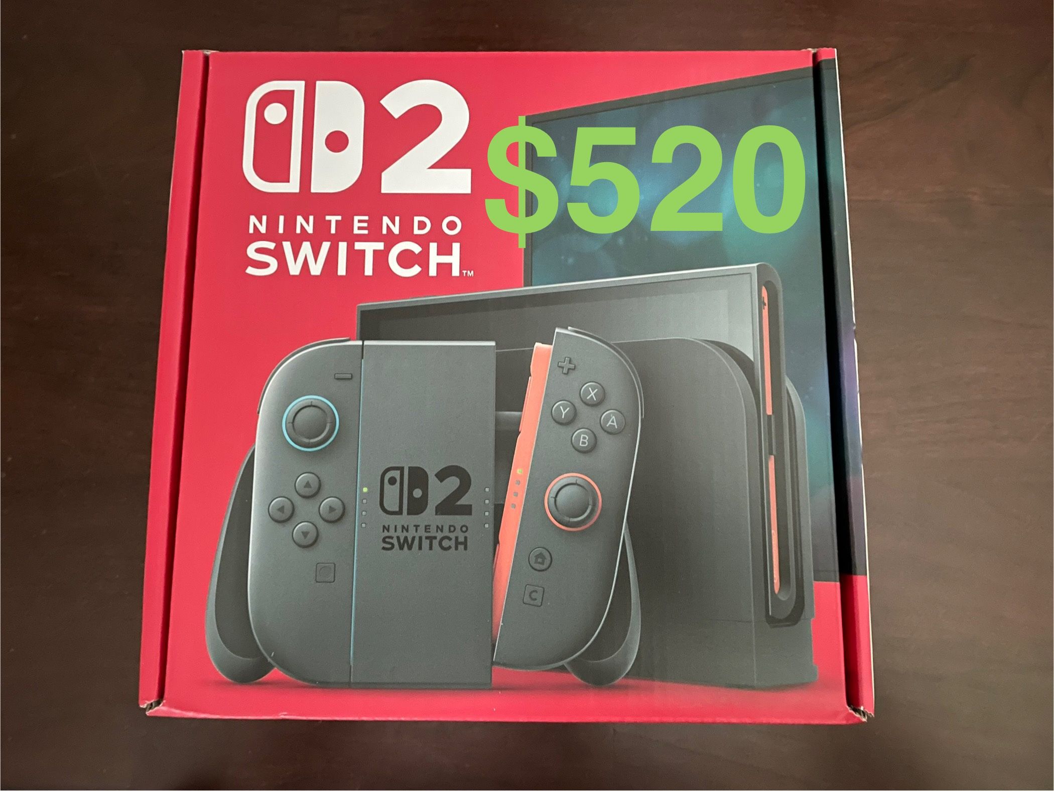 Nintendo Switch 2 Console - New & Sealed. PRICE IS FIRM. CASH ONLY. NO TRADES. For pickup in Carrollwood