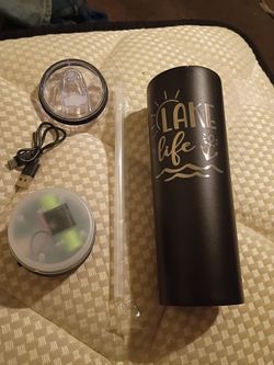 Lake life Bluetooth tumbler