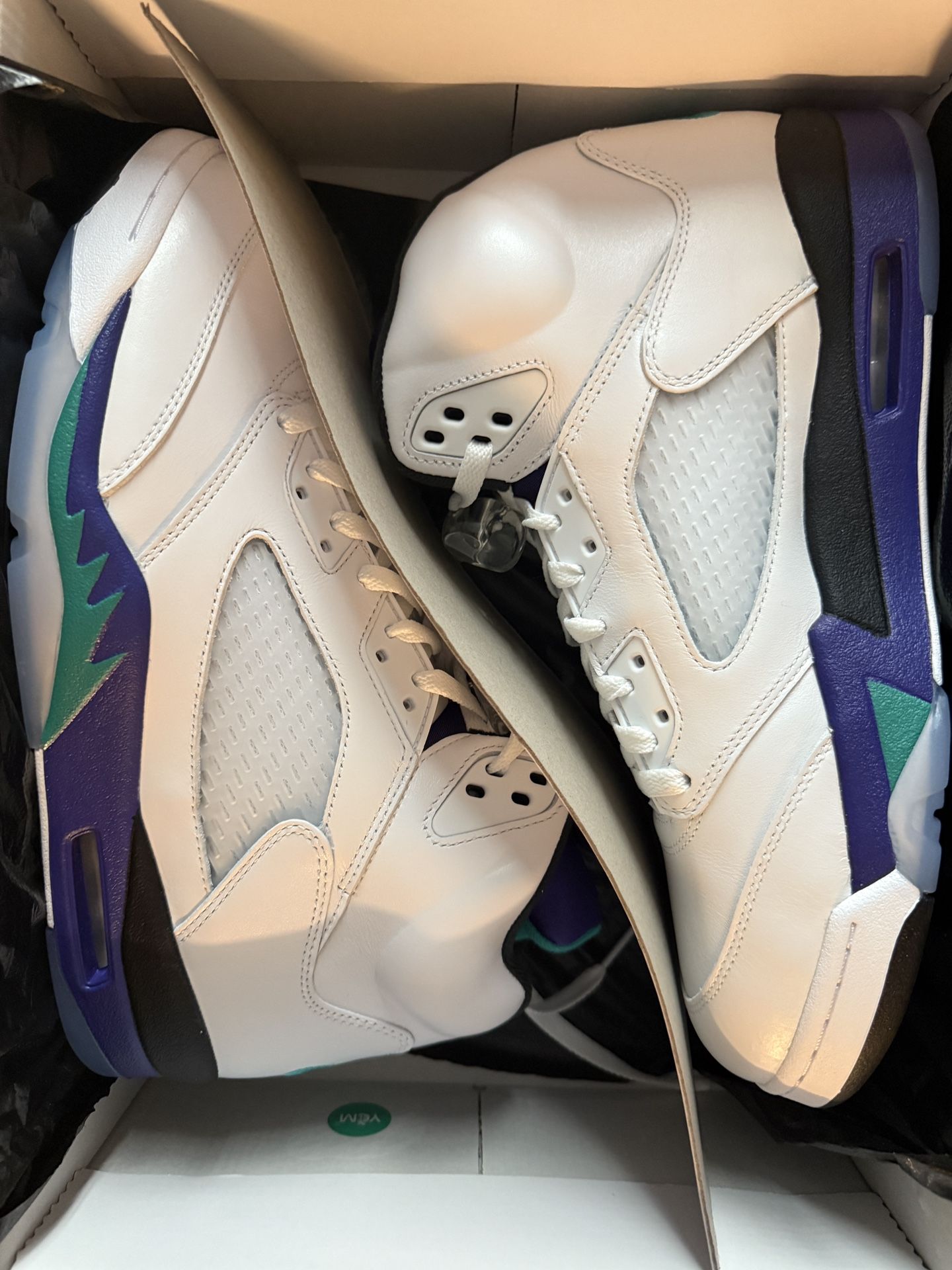Air Jordan Grape 5 Size 12