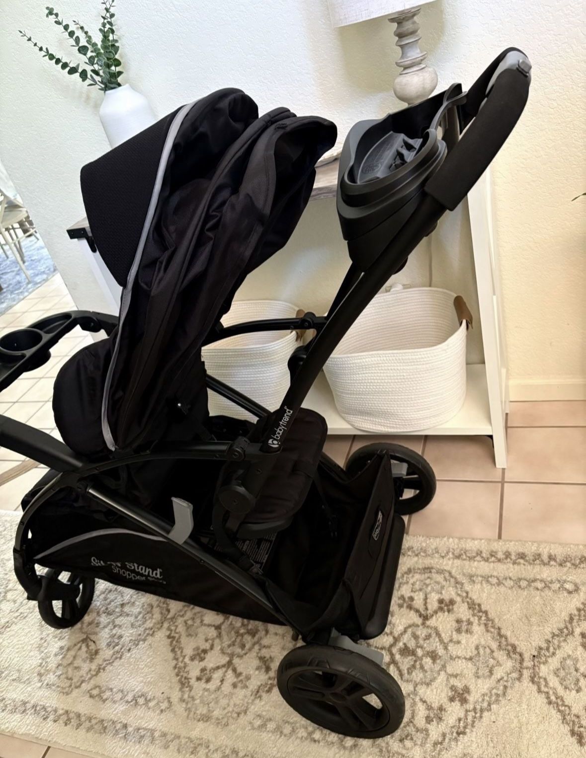 Baby Trend Sit N’ Stand 5-in-1 Shopper Plus Stroller