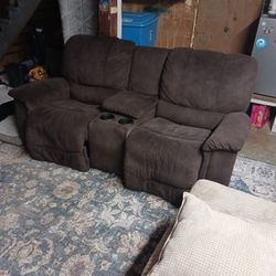 Double Recliner Loveseat