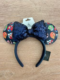 Disney Sequin Bow Ear Headband