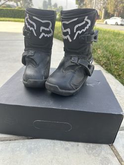 Kids Dirt Bike Riding Boots Size 10