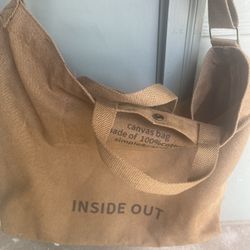 2 Like New Handbags Tan And Black 