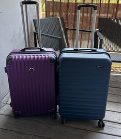 Travel suitcases