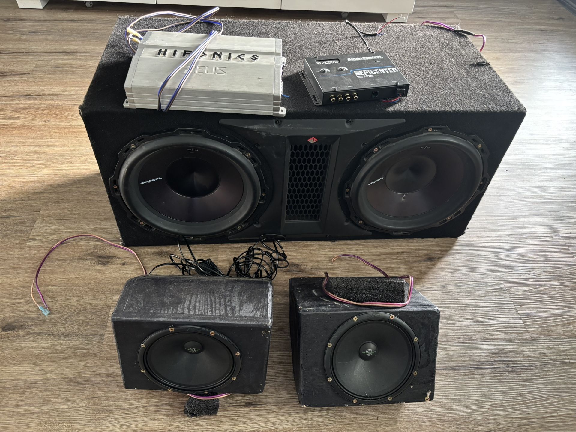 12s P3 / The Epicenter / Hifonics Zeuz Amp / 2 Apocalypse 6.5