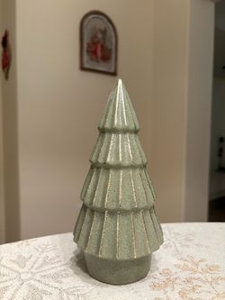 Fluted Ceramic Christmas Tree