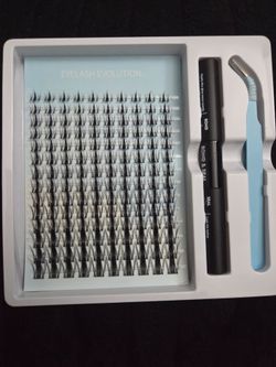 Lash clusters w/bond & seal