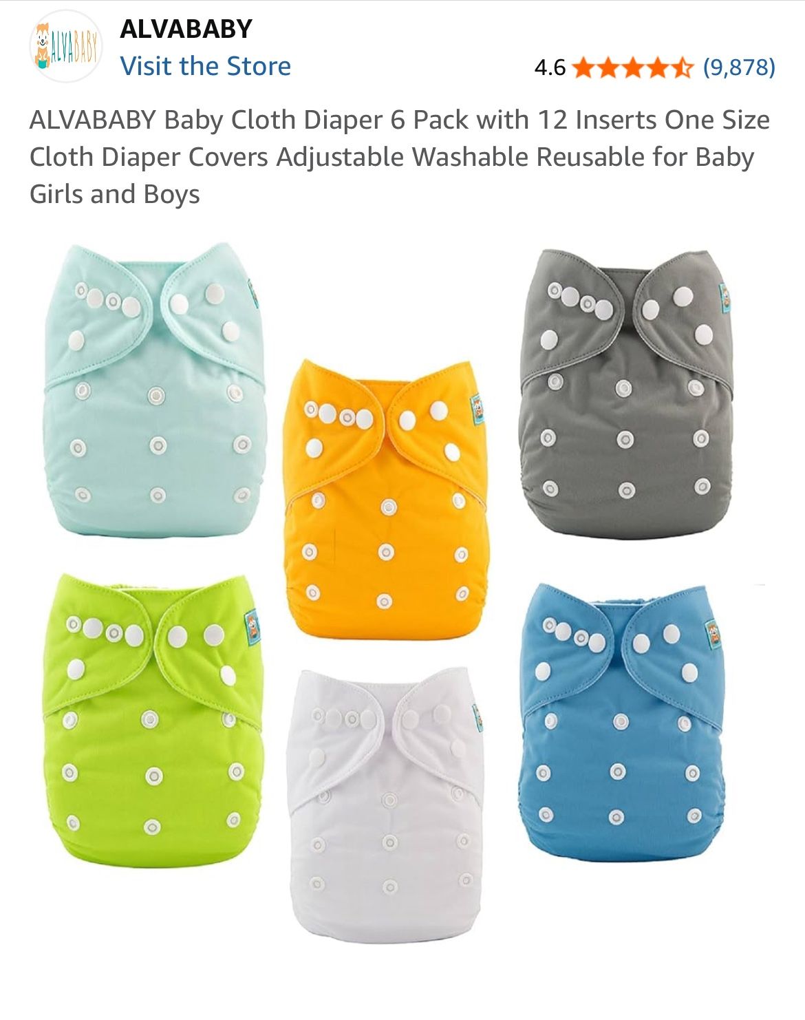 Reusable Diapers 
