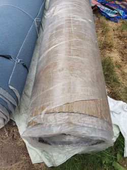 Two Rolls Of New Sticky Carpet
