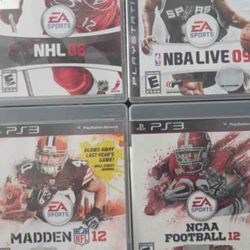 4 Playstation 3 Sports Games