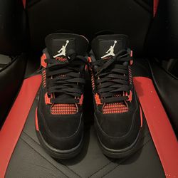 Jordans 4 Red Thunder & Jordan 3 bc