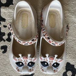 Mini Melissa Giraffe Shoes Size 7 Kids Footwear
