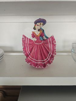 Day Of The Dead Skull Figure 