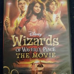 Disney’s WIZARDS Of WAVERLY PLACE TO The Movie (DVD-2009) Selena Gomez!