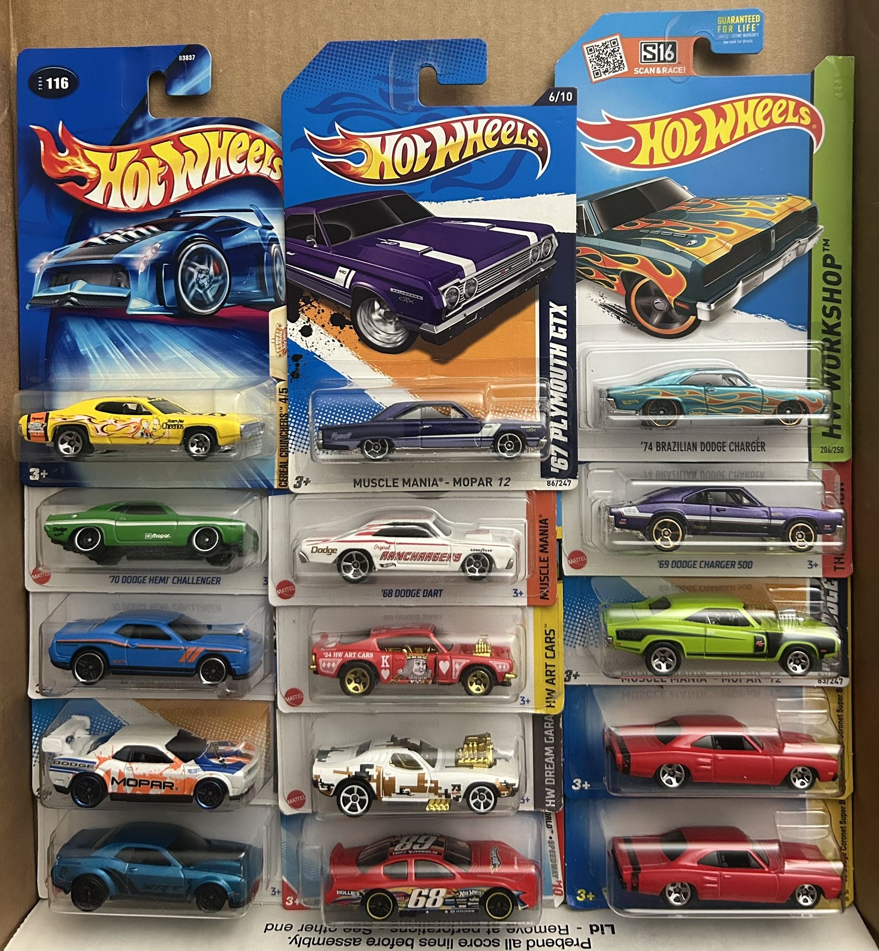 Hot Wheels- Multi Years Of Collecting- Mopars 