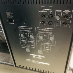 Mackie SRS1500 Active Subwoofer Speaker 600 Watts RMS hi