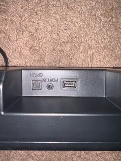 Black LG Sound Bar