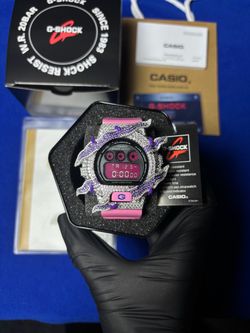 Diamond Gshock Pink & purple