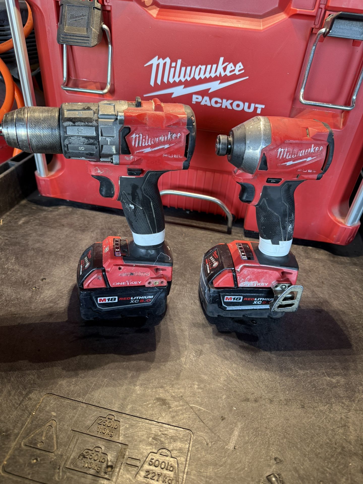 Milwakee Fuel Brushless Drill Impact Set