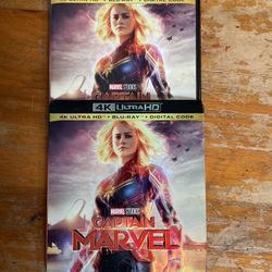 Captain Marvel on 4K UHD disc