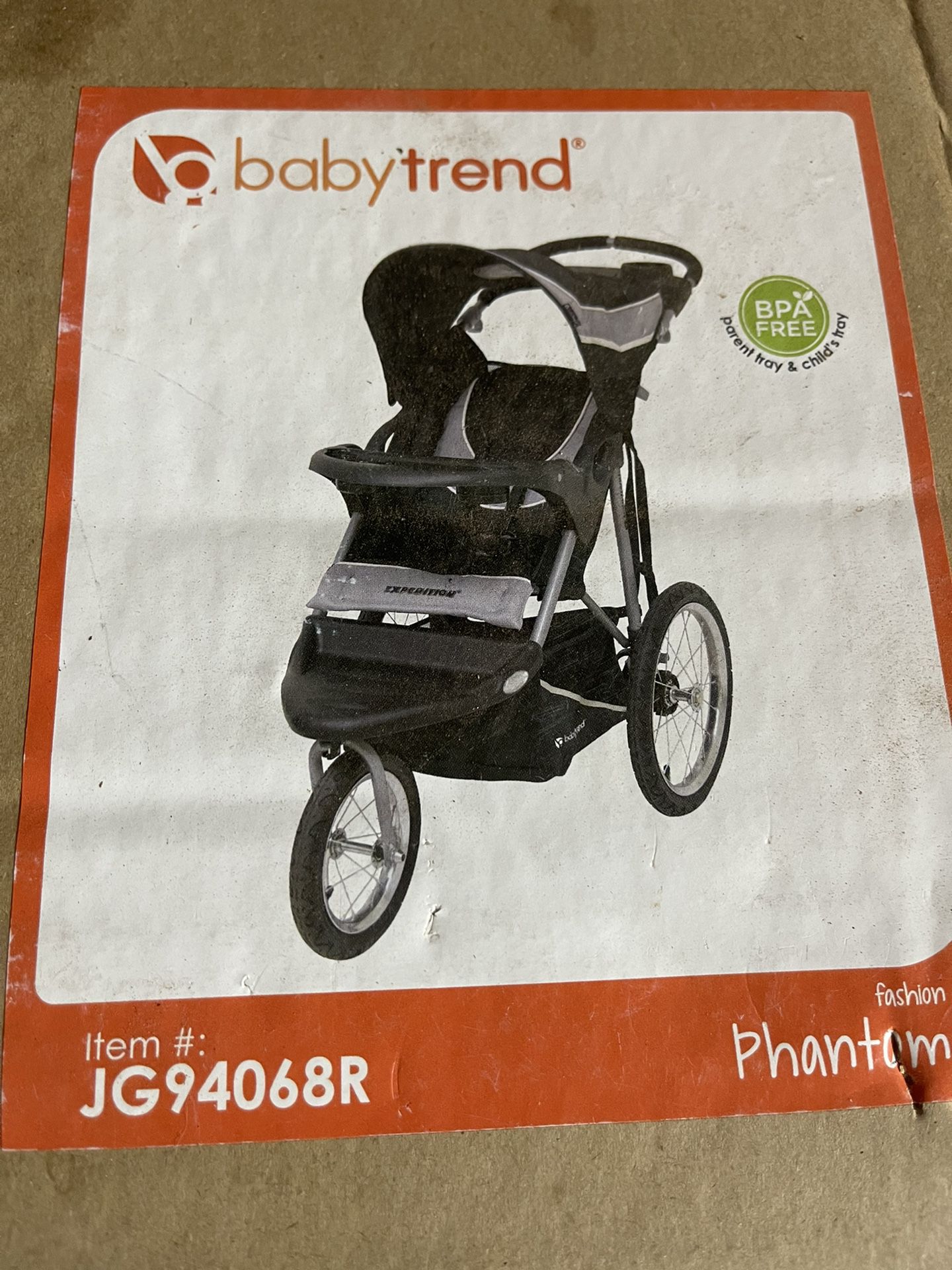Babytrend,Jogger Phantom Brand New.