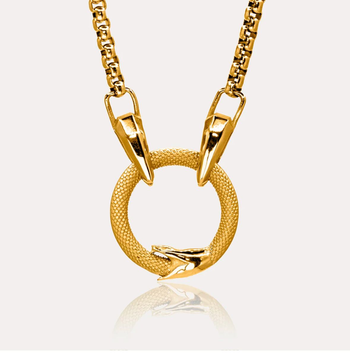 Ouroboros Gold (gold-plated chain with a pendant)