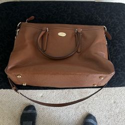 Coach Leather Shoulder Purse