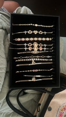 19k Gold Plated Braclets