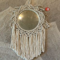 New Macrame Mirror Wall Decoration