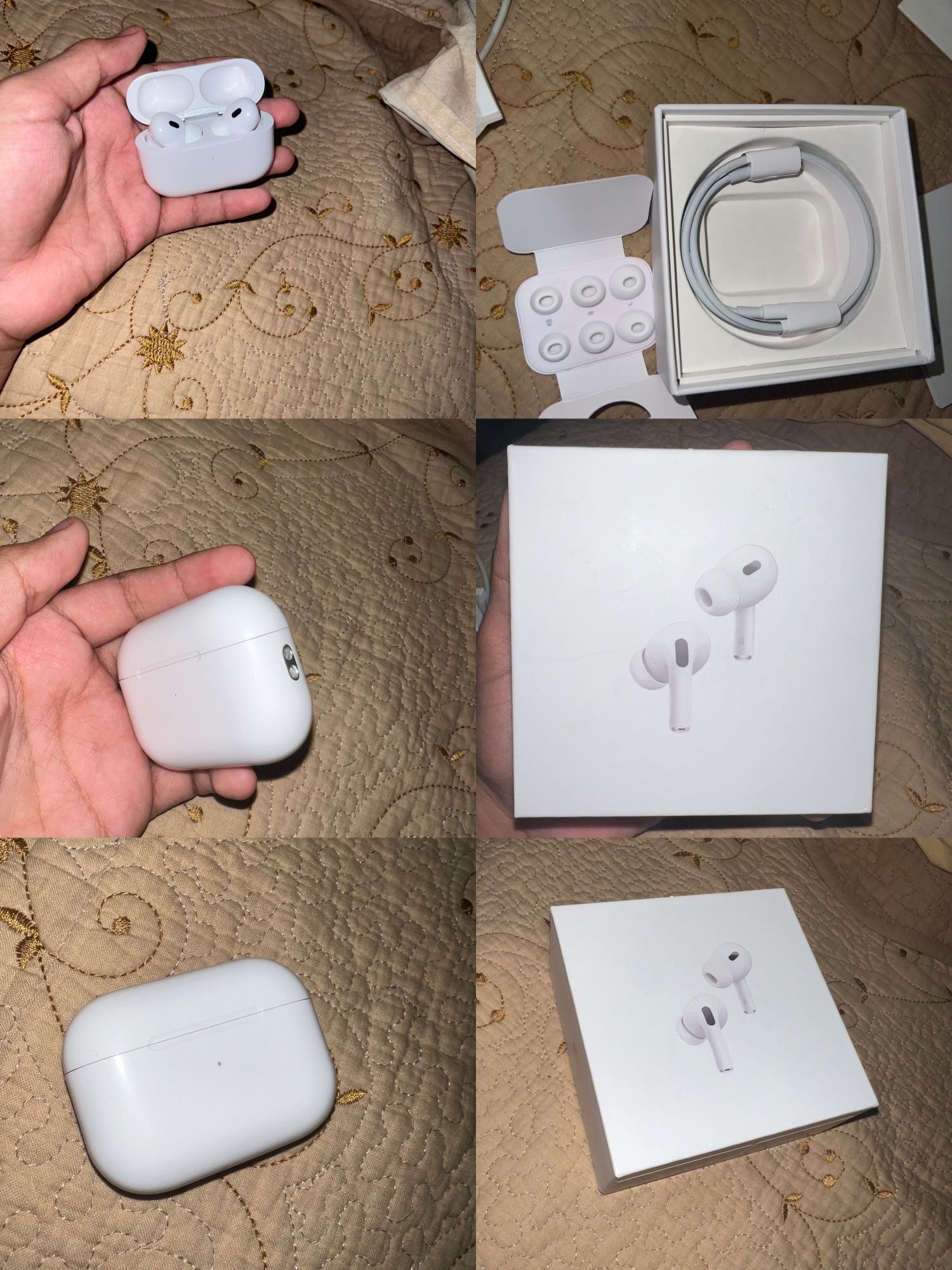 Apple Airpod Pros 2nd Gen with box and charger