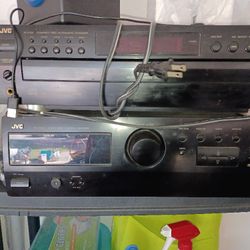 JVC 5 Piece CD Disc Changer Set