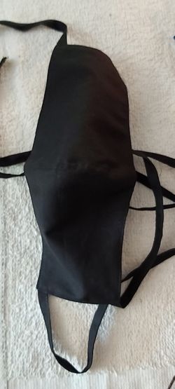 Quality Adult Cotton 100% Face Mask Handmade Washable Reusable 2 plying Black and Brown Color