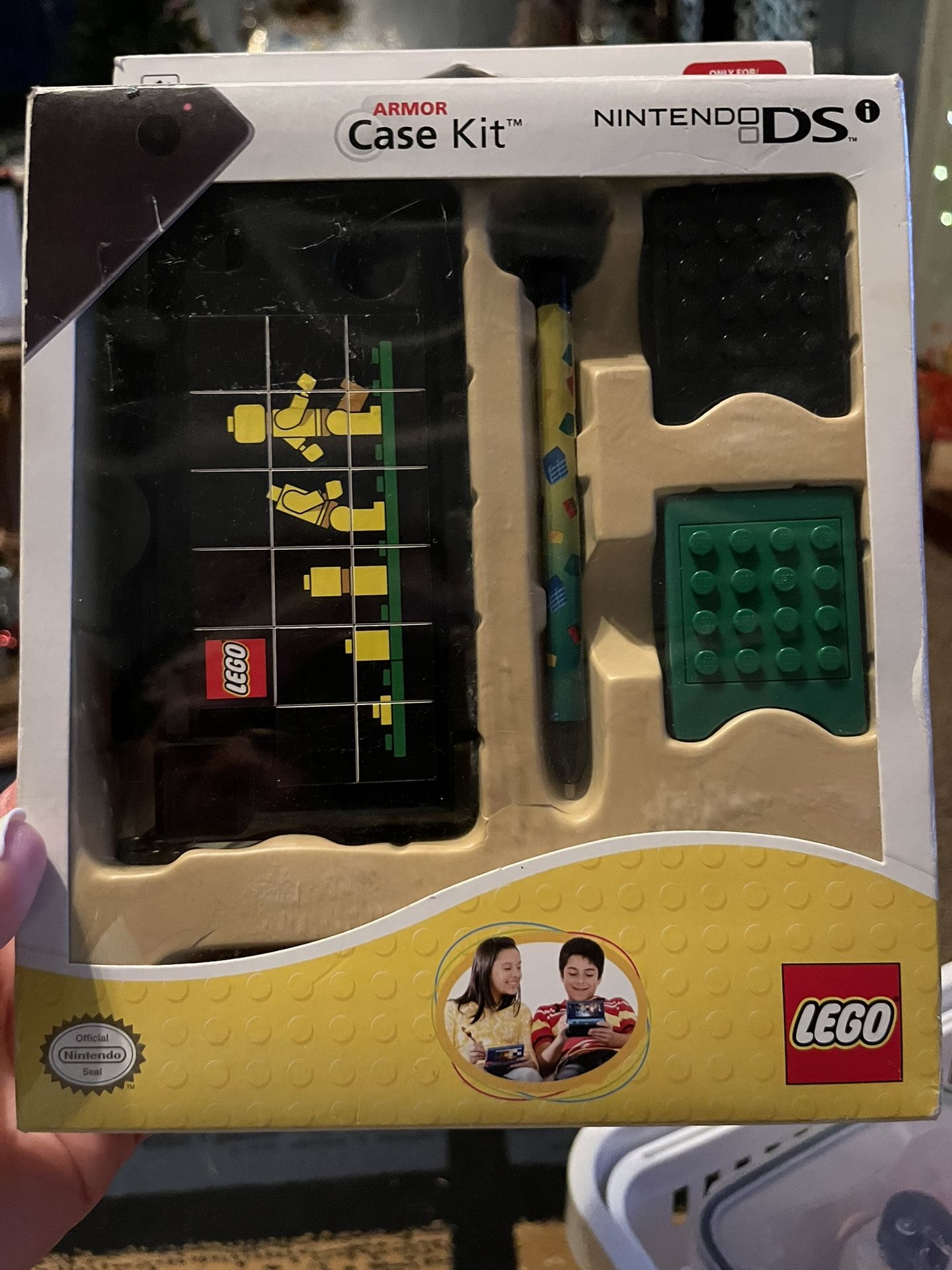 NEW Nintendo DS Armor Case Kit > LEGO Surface Tiles Stylus • Brand: LEGO