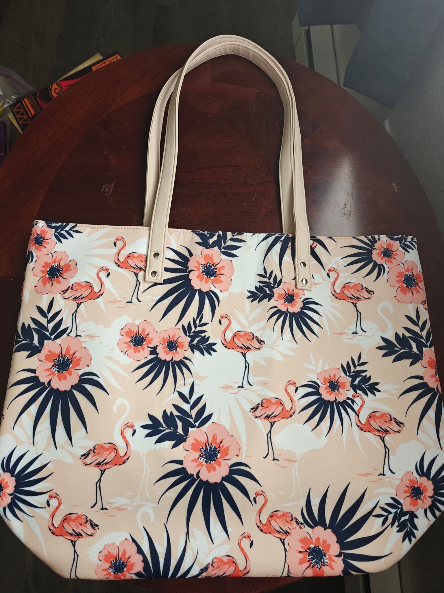 Flamingo Summer Bag And Matching Hat